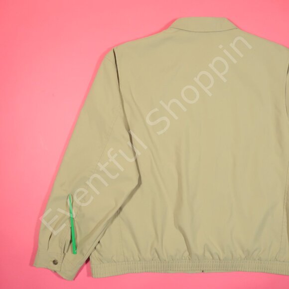 Vintage Polo Ralph Lauren Jacket Mens 2XB Beige Bi Swing Harrington Bomber Lined - Picture 4 of 8